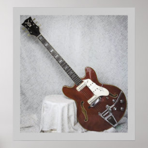 Poster de guitare Vox Super Lynx Deluxe