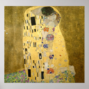 Poster de Gustav Klimt - le baiser