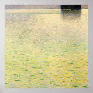 Poster de Gustav Klimt ~ L'île
