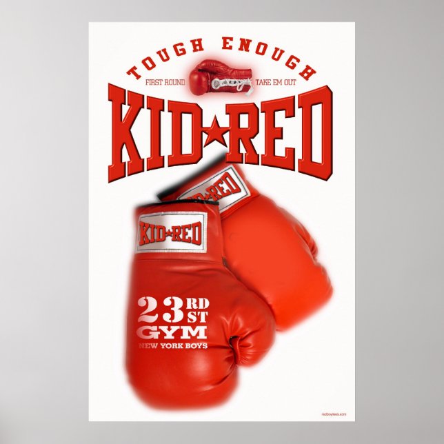 Poster de gym Kid Reds (Devant)