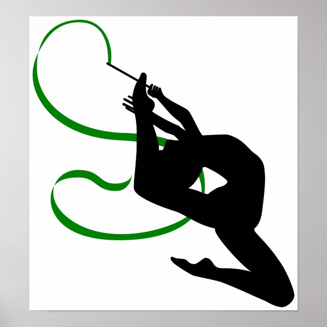 Poster de gymnastique rythmique (Devant)