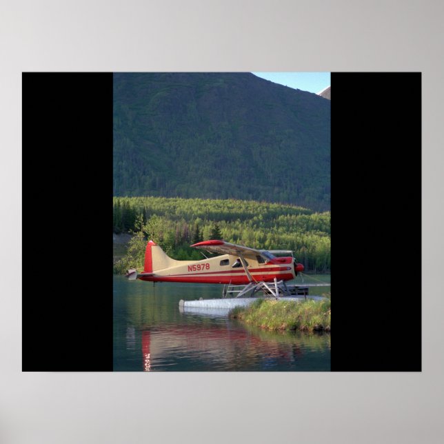 Poster De Havilland, Beaver, 1951_Aviation classique (Devant)