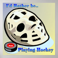 Poster de hockey