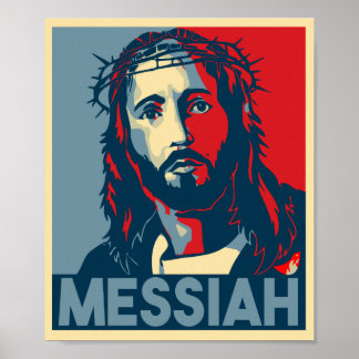 Poster de Jésus Messiah Christian