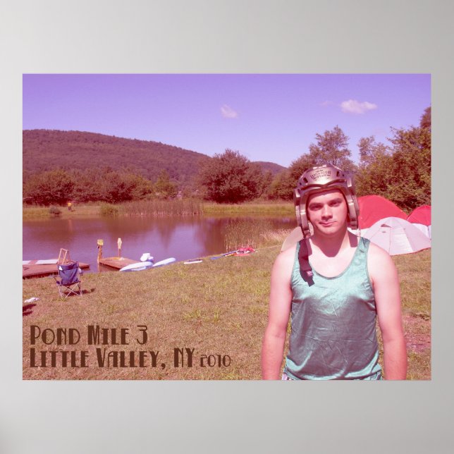 Poster de Jon Holtz Pond Mile 3 (Devant)