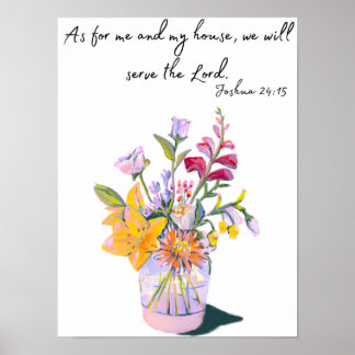 Poster de Joshua 24:15