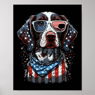 Poster De Juillet Patriotique Allemand Raccourci Pointer