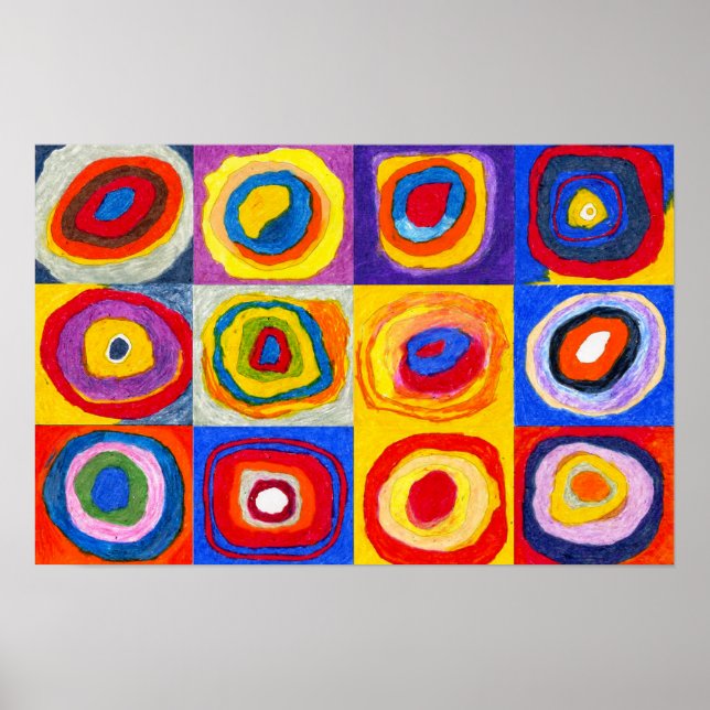 Poster de Kandisnky Circles (Devant)