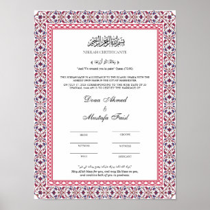 Poster de Keepsaké nikahnama