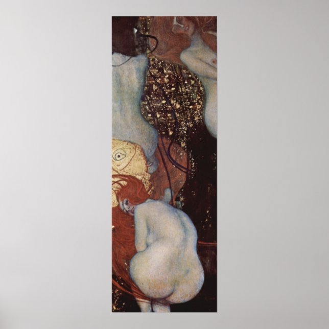 Poster de Klimt, Gustav Goldfish (Devant)