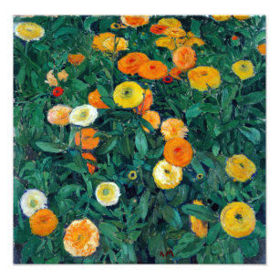 Poster de Koloman Moser Marigolds