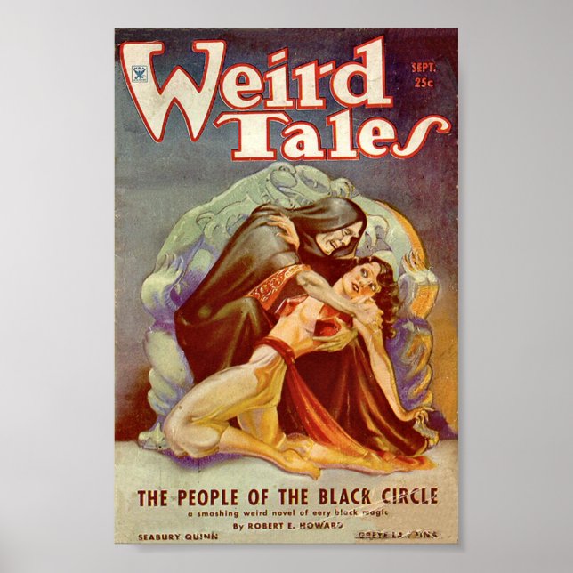 Poster de la bande dessinée Weird Tales Septembre3 (Devant)