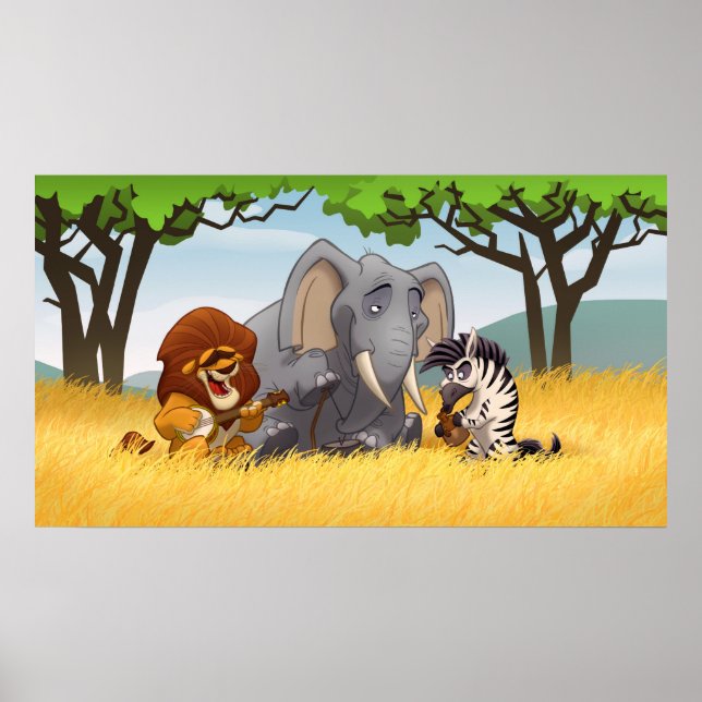 Poster de la bande Safari Jug (Devant)