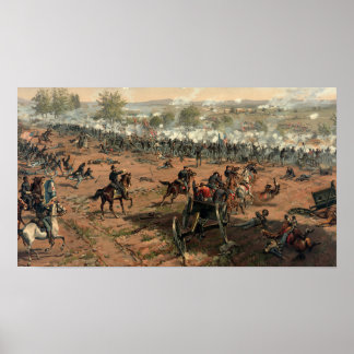 Poster de la bataille de Gettysburg