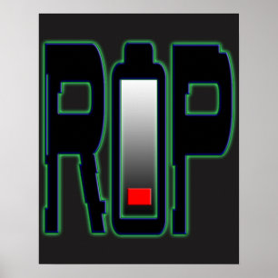 Poster de la batterie RIP