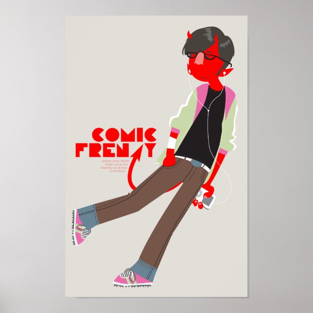 Poster de la BD Frenzy Devil (Devant)