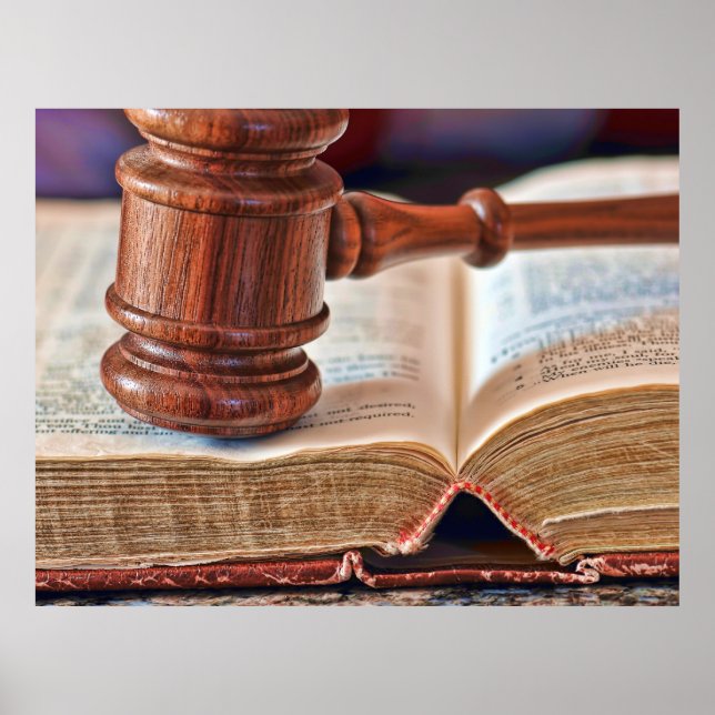 Poster de la Bible Gavel (Devant)