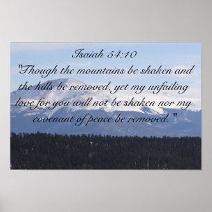 Poster de la Bible Verse