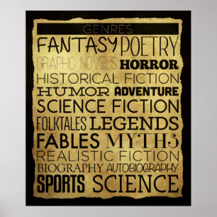 Poster de la bibliothèque Genre Classroom