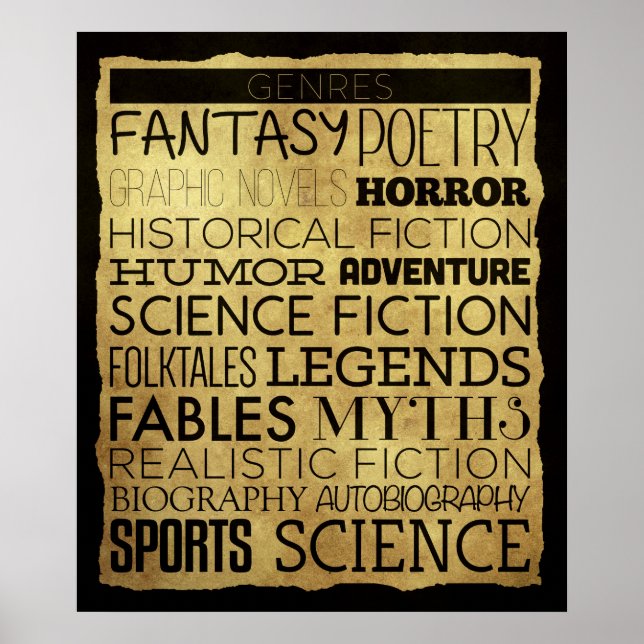 Poster de la bibliothèque Genre Classroom (Devant)