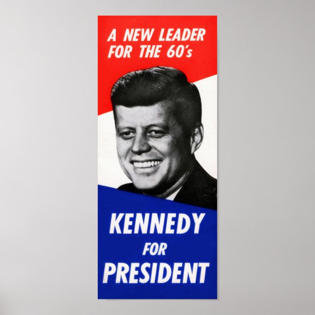 Poster de la campagne Kennedy (Devant)