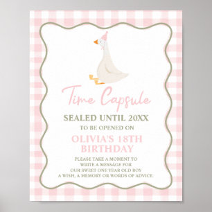 Poster de la Capsule de 1er Anniversaire de Goose 