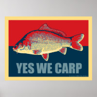 Poster de la Carpe Yes We Carp