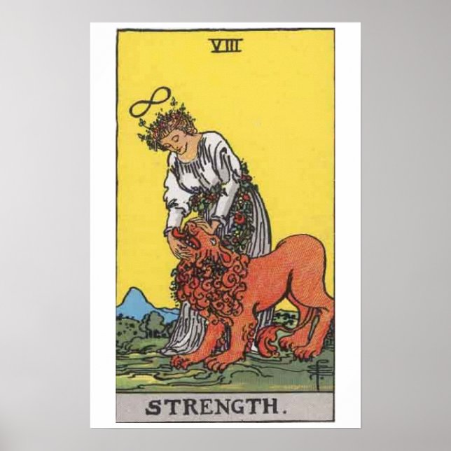 Poster de la carte Tarot Force (Devant)