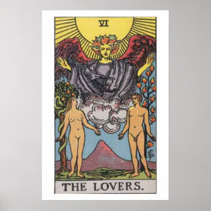 Poster de la carte Tarot Lovers