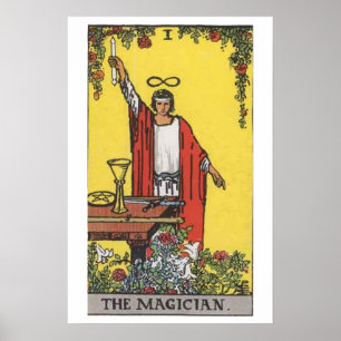 Poster de la carte Tarot Magicien