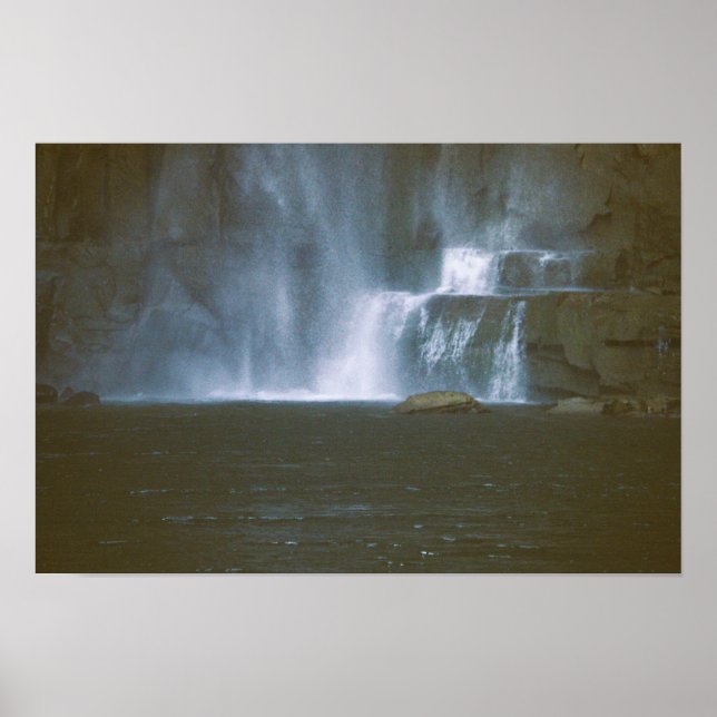 Poster de la cascade (Devant)