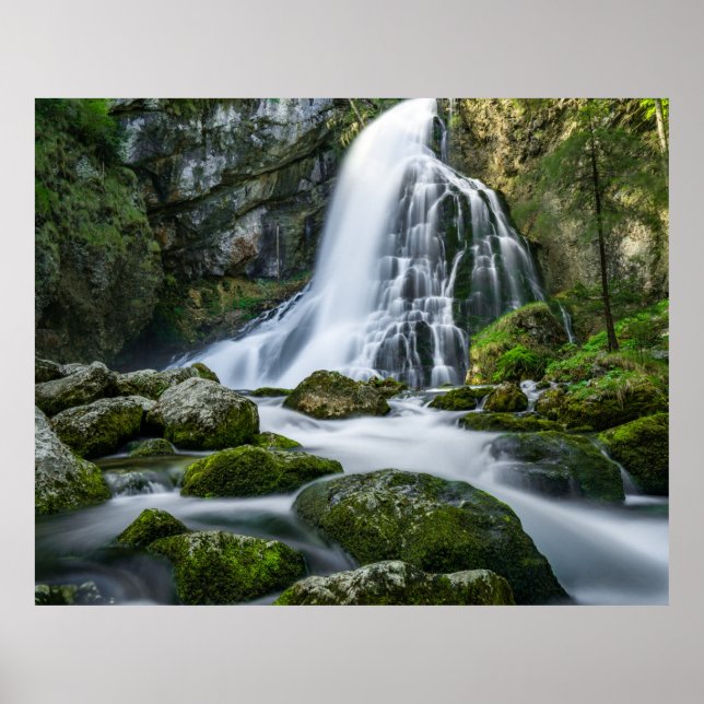 Poster de la cascade (Devant)