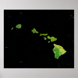 Poster de la chaîne de l'île Hawaii