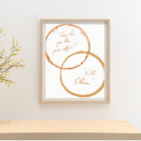 Poster de la chambre mignonne de Couple Art Stain