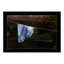 Poster de la citation de Thoreau "Le monde n'est q