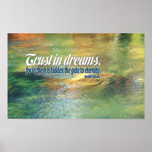 Poster de la citation inspirante de Kahlil Gibran