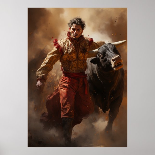 Poster de la corrida de Murcia : captivation (Devant)