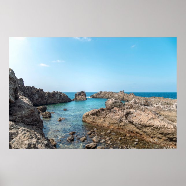 Poster de la côte nord de Tenerife Imprimer (Devant)
