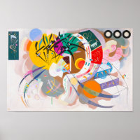 Poster de la Courbe Dominante Kandinsky