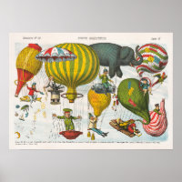 Poster de la couverture vintage du journal