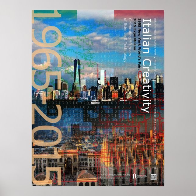 Poster de la créativité italienne 2015 (Devant)