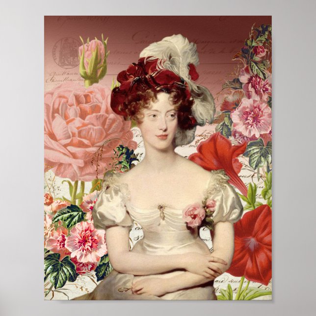 Poster de la dame royale victorienne (Devant)