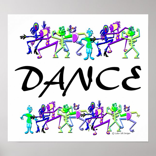 Poster de la danse (Devant)