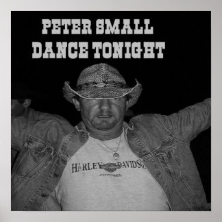 Poster de la danse ce soir