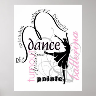 Poster De La Danse Sur Pointe