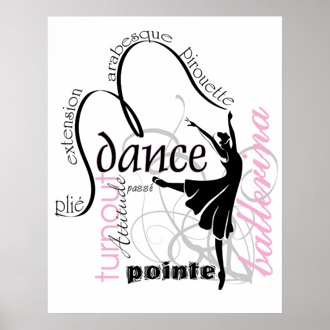 Poster De La Danse Sur Pointe (Devant)