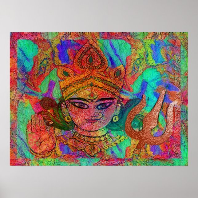 Poster de la déesse Durga2 (Devant)