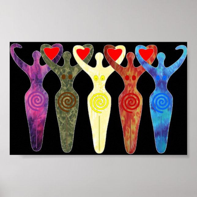 Poster de la déesse Sisterhood (Devant)