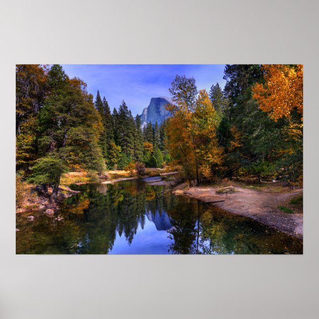 Poster de la Demi-Dôme Yosemite (Devant)
