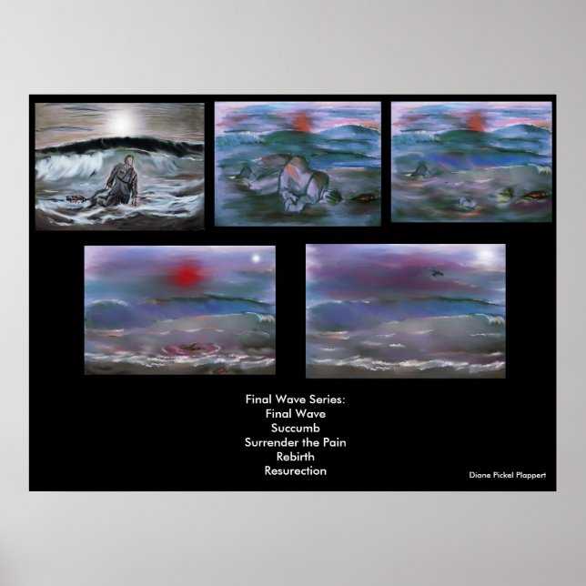 Poster de la dernière série d'ondes (Devant)